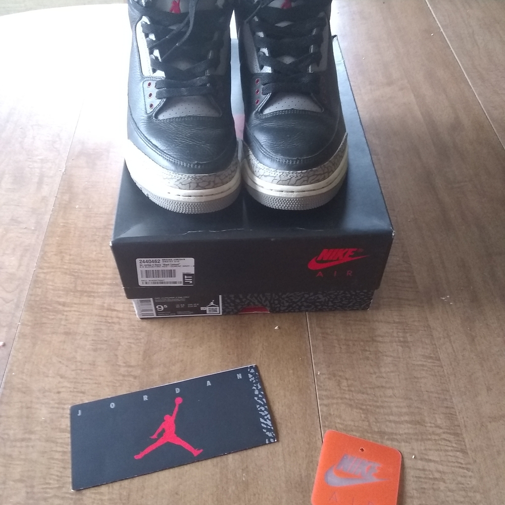 Air Jordan 3 Black Cement Reimagined